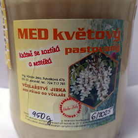 Med květový 950g pastovaný